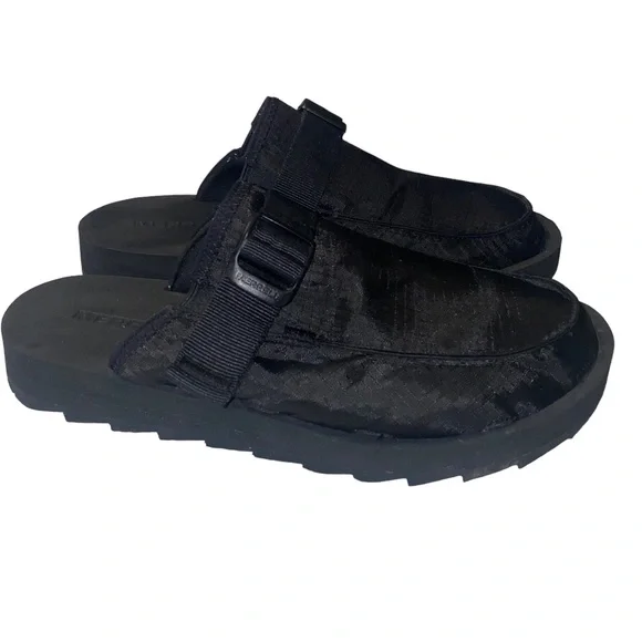 Merrell Shoes Merrell Alpine Slide On Black Clogs Unisex Mens